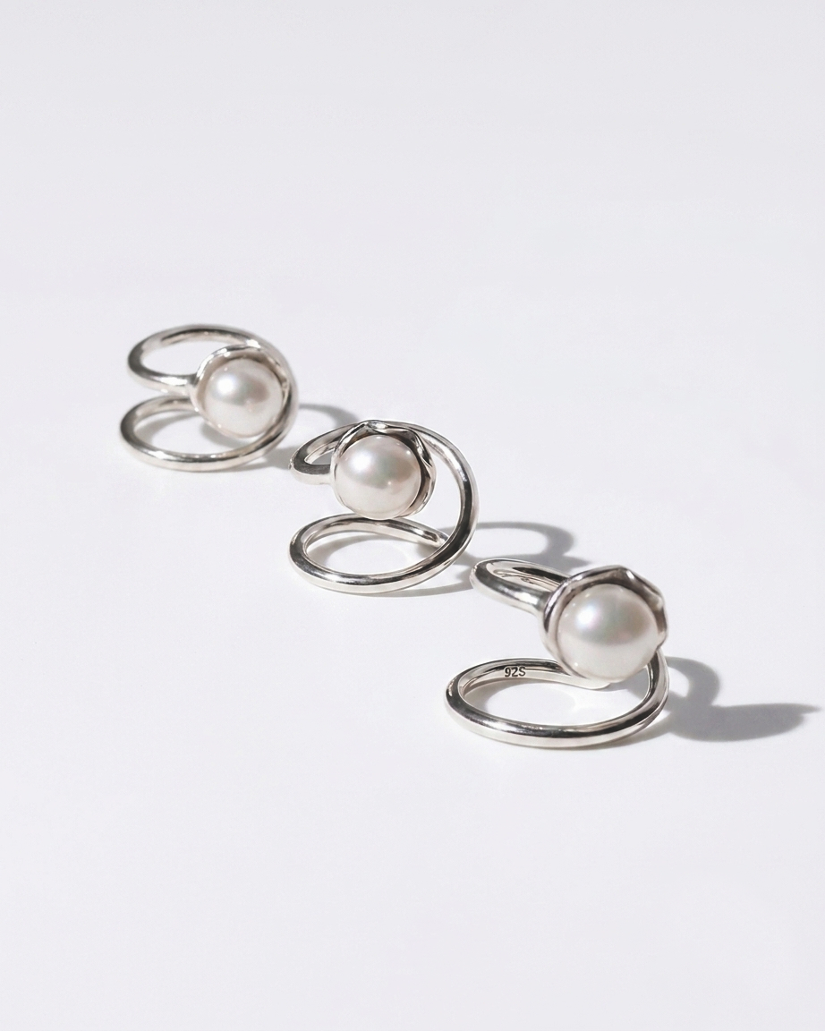 Anello Perla di Luce