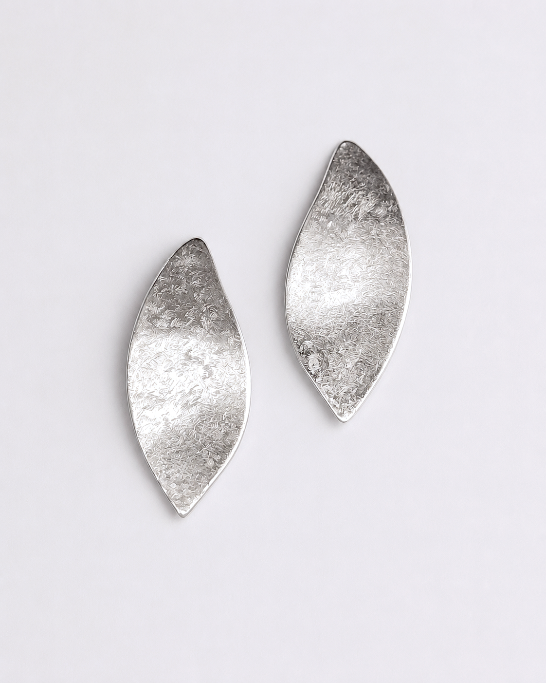 Orecchini foglia in argento 925 Talia