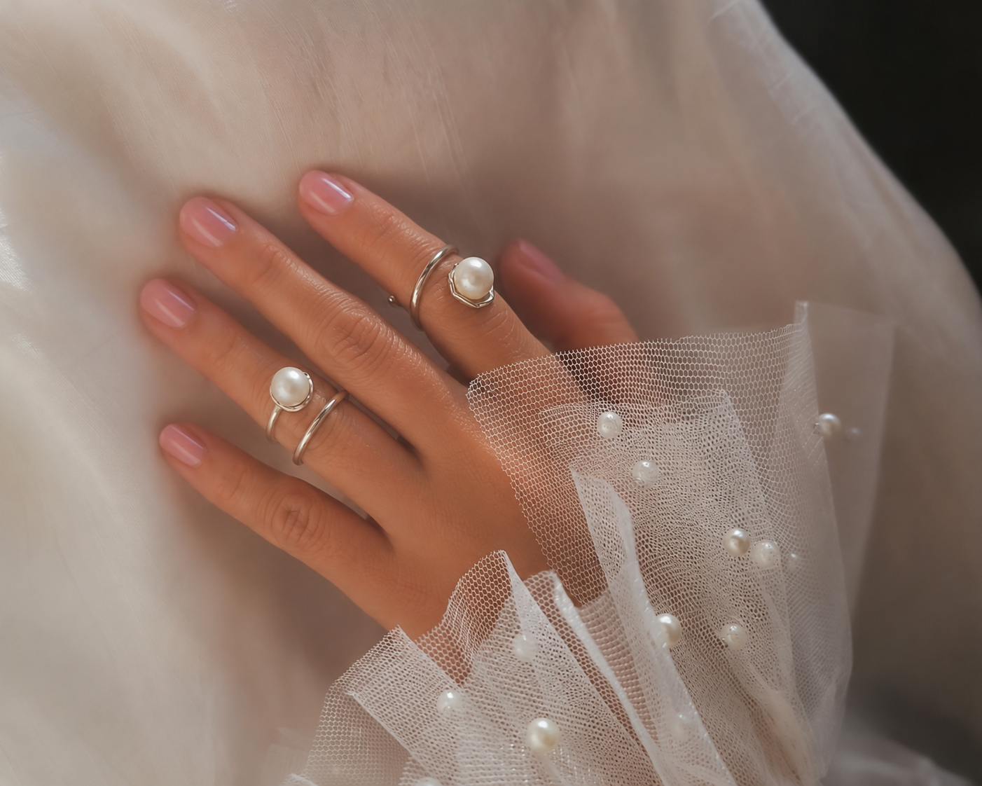 Anello Perla di Luce - immagine 2